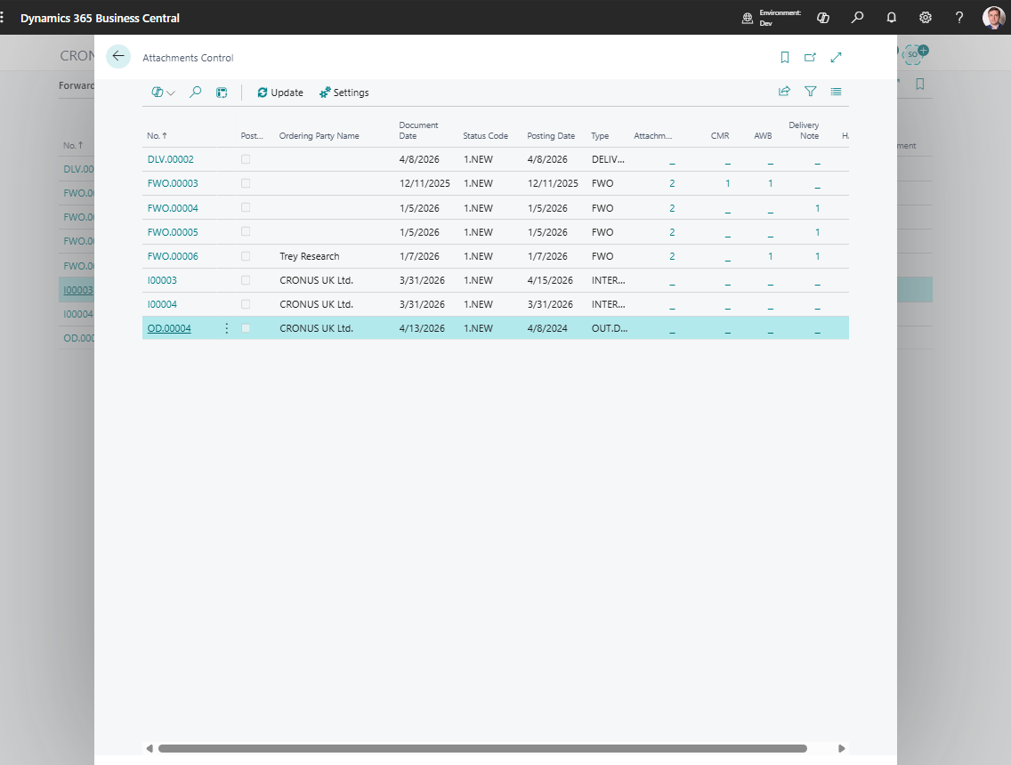 Attachment Control overview